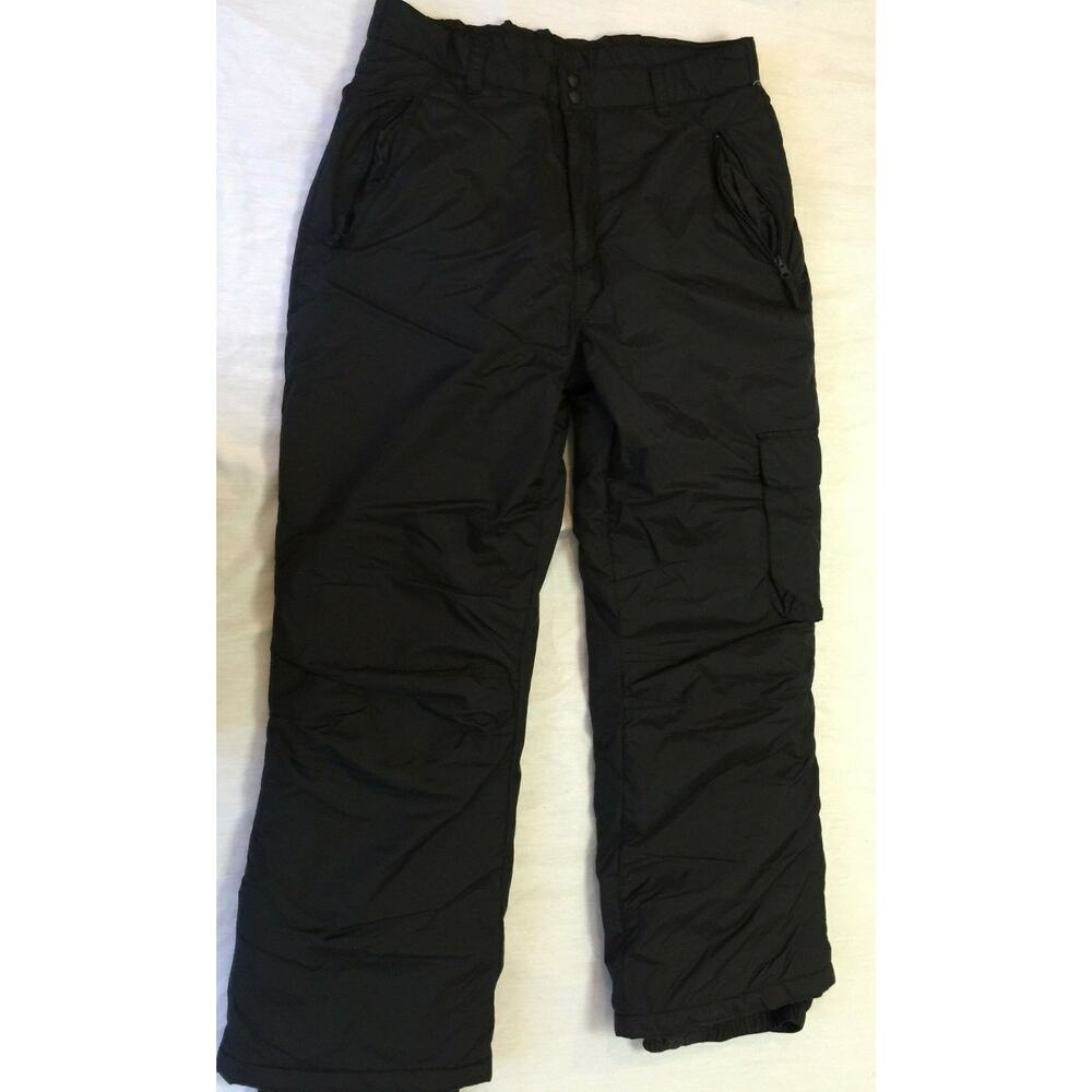 🍎🍎🍎 SPORT ESSENTIALS WOMENS NYLON SNOW CARGO PANTS SIZE L 🍎🍎🍎